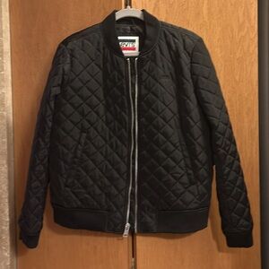 Black quilted Levi jacket